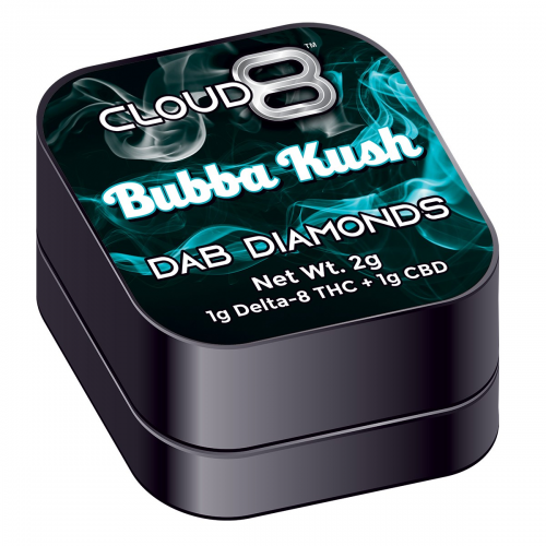 CLOUD 8 BUBBA KUSH DAB DIAMONDS 2GM/1CT