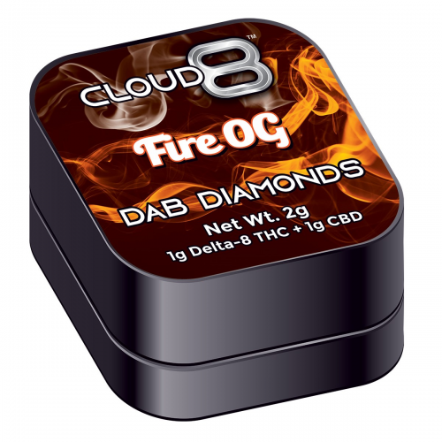CLOUD 8 FIRE OG DAB DIAMONDS 2GM/1CT