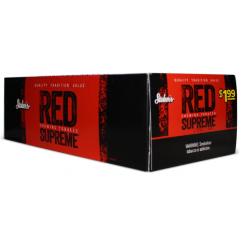RED SUPREME CHEW TOB 3oz 12/1.99 PP