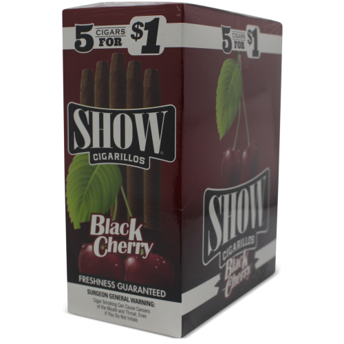 SHOW CIG 5/1.49 BLACK CHERRY