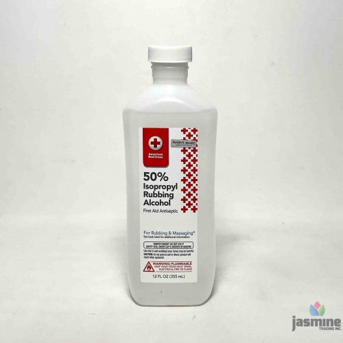 RED CROSS 50% ISOPROPYL RUBBING ALCOHOL12OZ/1CT