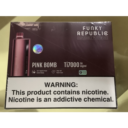 FUNKY REPUBLIC 5CT/TI7000 PINK BOMB 
