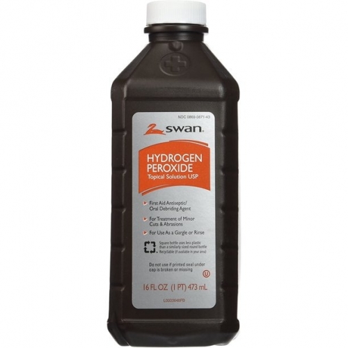 SWAN HYDROGEN PEROXIDE 16OZ/473ML 1CT