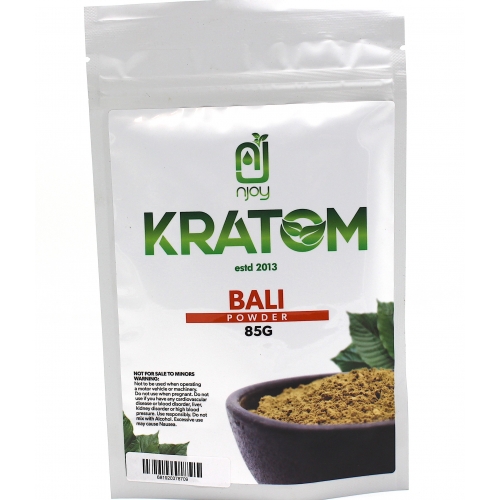 NJOY KRATOM 85GRAM BALI POWDER 