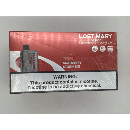 LOST MARY OS5000 ACAI BERRY STORM ICE 10CT/OS5000 PUFF