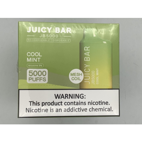 JUICY BAR 5000PUFF 10CT COOL MINT