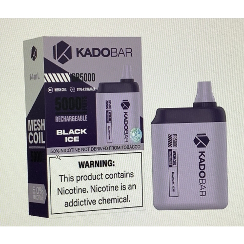 KADO BAR BLACK ICE 5CT/5000PUFF