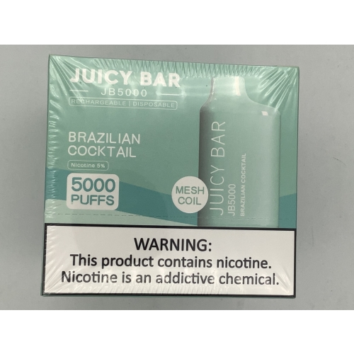 JUICY BAR 5000PUFF 10CT BRAZILIAN COCKTAIL 