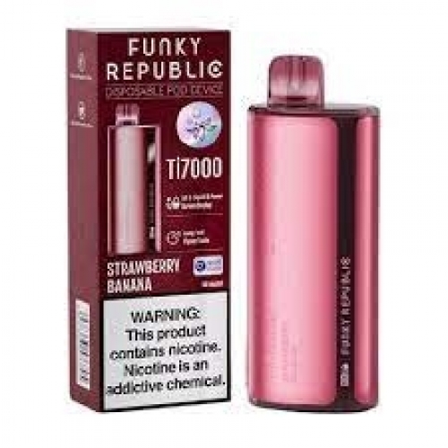 FUNKY REPUBLIC 5CT/TI7000 STRAWBERRY BANANA 