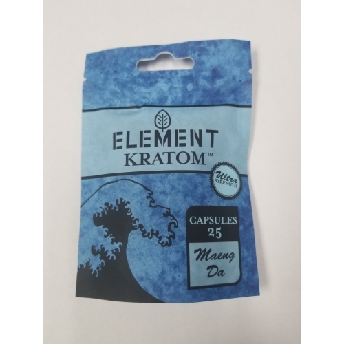 ELEMENT KRATOM 25CT CAPS MAENG DA