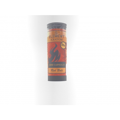 ELEMENT KRATOM 100CT CAPS RED BALI