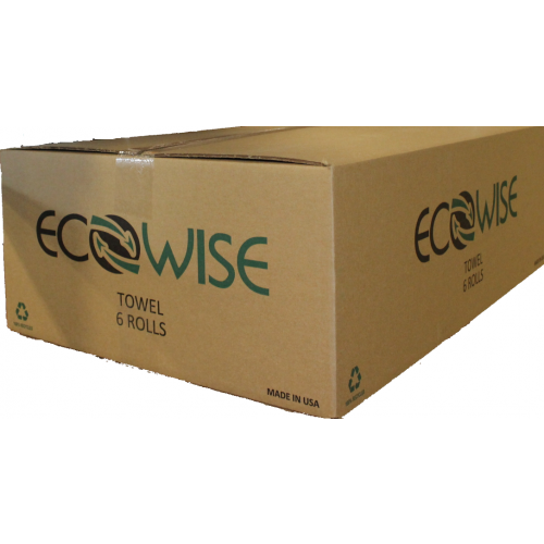 ECOWISE 12’’ JUMBO BATH TISSUE 6CT