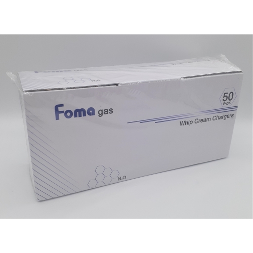 FOMA GAS WHIP CREAM CHARGERS 50PK