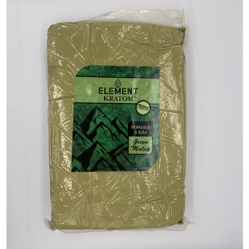 ELEMENT KRATOM 1KILO POWDER GREEN MALAY 