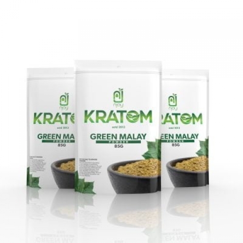 NJOY KRATOM 85GRAM GREEN MALAY POWDER 