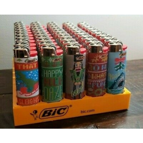 BIC LIGHTER 50ct HOLIDAY REFRESH