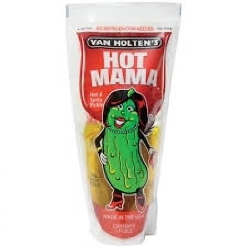 HOT MAMA DILL PICKLE POUCH 12CT 