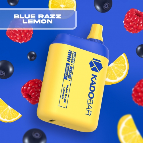 KADO BAR BLUE RAZZ LEMON 5CT/5000PUFF