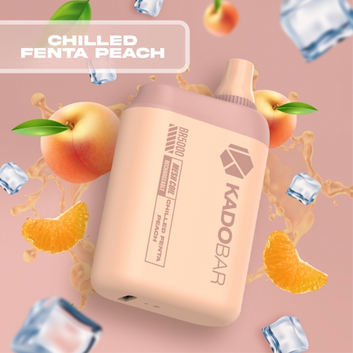 KADO BAR CHILLED FENTA PEACH 5CT/5000PUFF