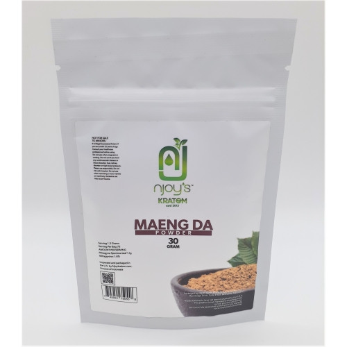 NJOY KRATOM 30GRAM MAENG DA POWDER 