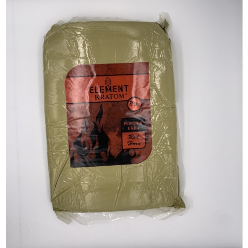 ELEMENT KRATOM 1KILO POWDER RED HORN 