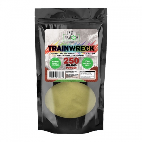 EARTH KRATOM 250GRAMS TRAINWRECK POWDER