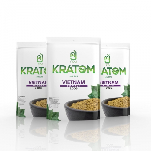 NJOY KRATOM 200GRAM VIETNAM POWDER