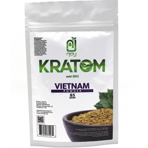 NJOY KRATOM 85GRAM VIETNAM POWDER