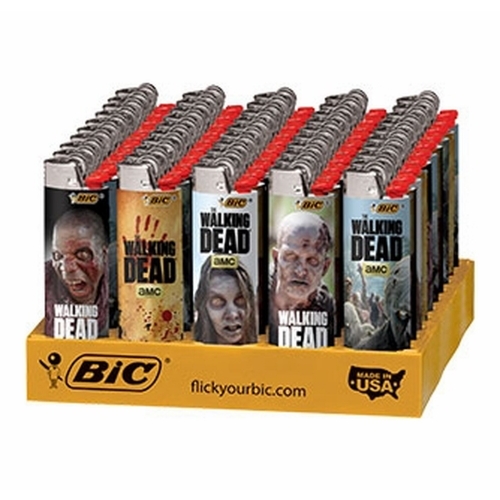 BIC LIGHTER 50ct  WALKING DEAD
