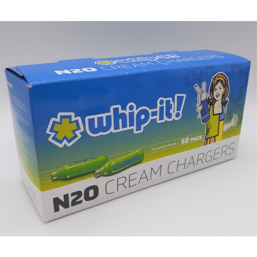 WHIP IT CREAM CHARGER 50CT
