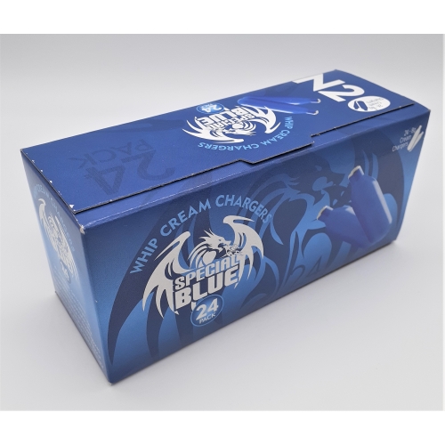 WHIP CREAM SPECIAL BLUE CHARGER 24 CT