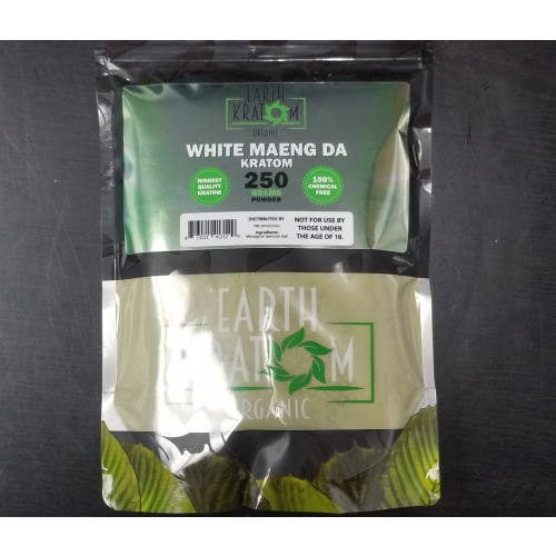 EARTH KRATOM 250GRAMS WHITE MAENG DA