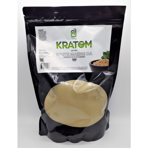 NJOY KRATOM 500GRAM WHITE MAENG DA POWDER